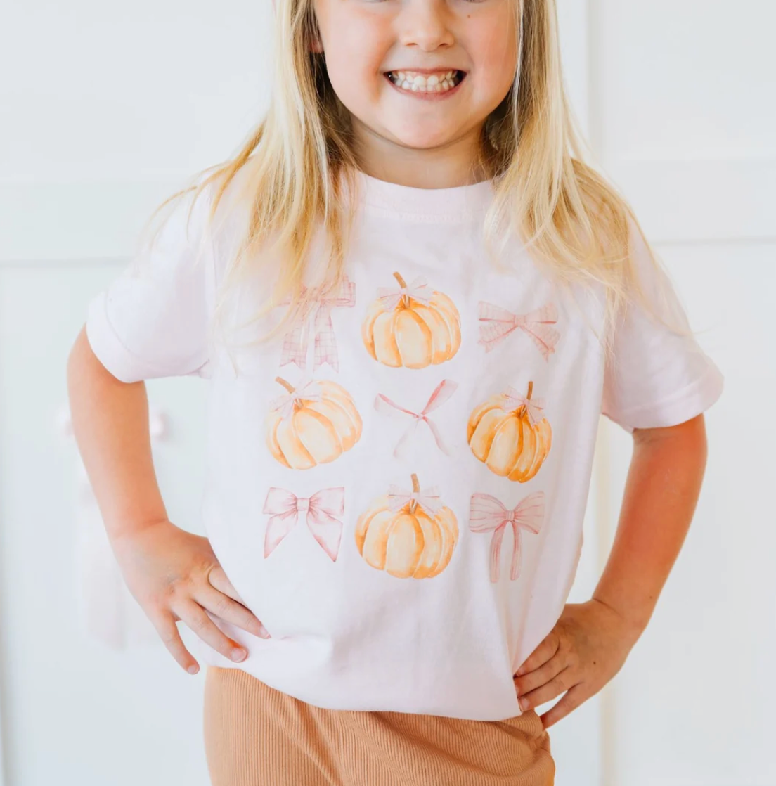 Coquette Pumpkin Short Sleeve T-Shirt