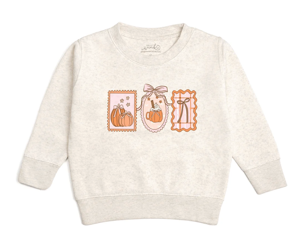 Pumpkin Cameo Sweatshirt