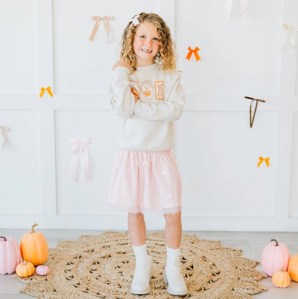 Pumpkin Cameo Sweatshirt