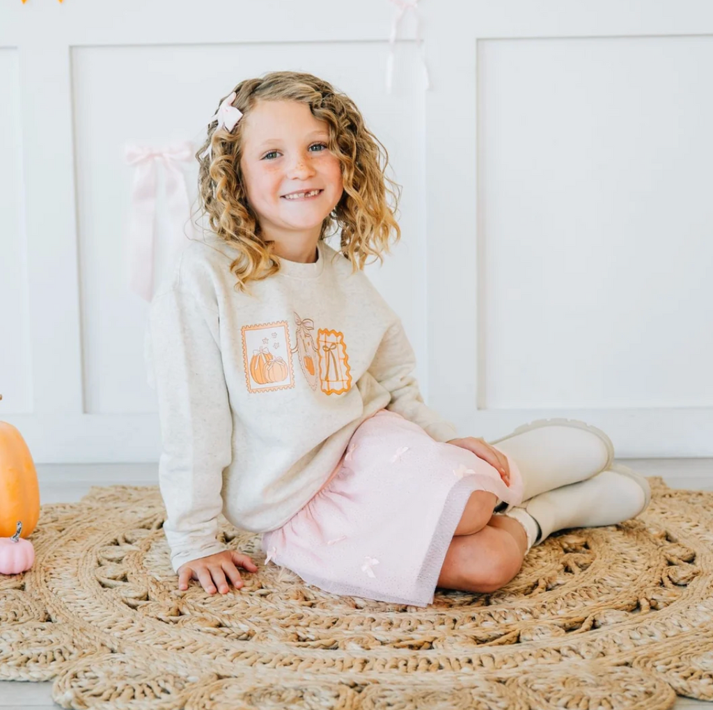 Pumpkin Cameo Sweatshirt