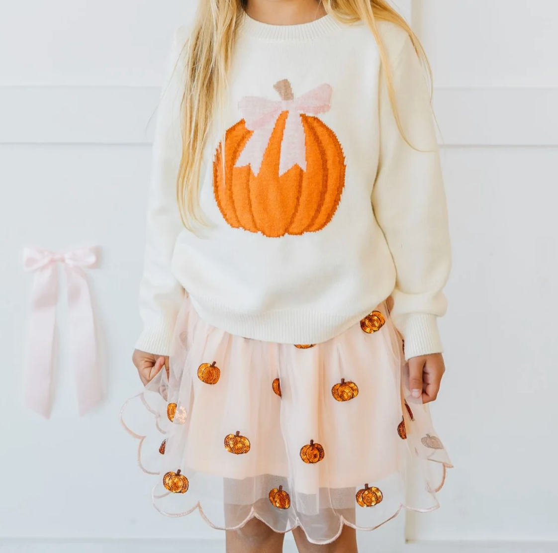 Coquette Pumpkin Sweater
