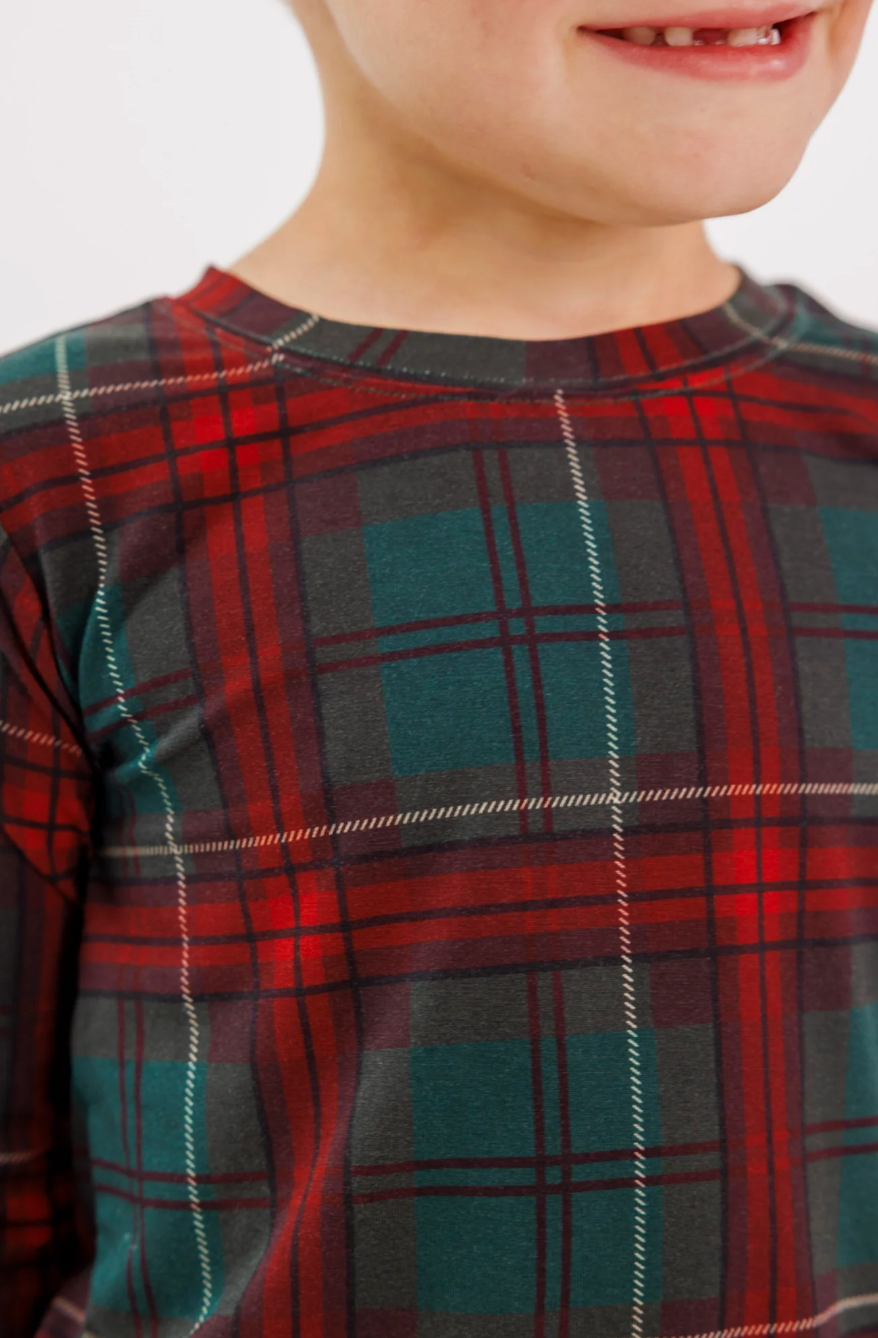 Holiday Heritage Plaid Two Piece Set