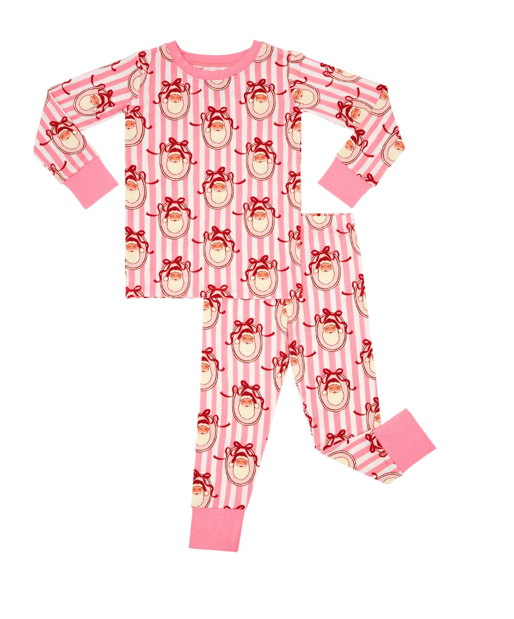Pink Santa Claus Lane Two Piece Set