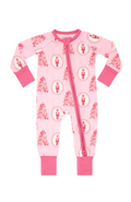 Wrapped in Bows Zipper Romper