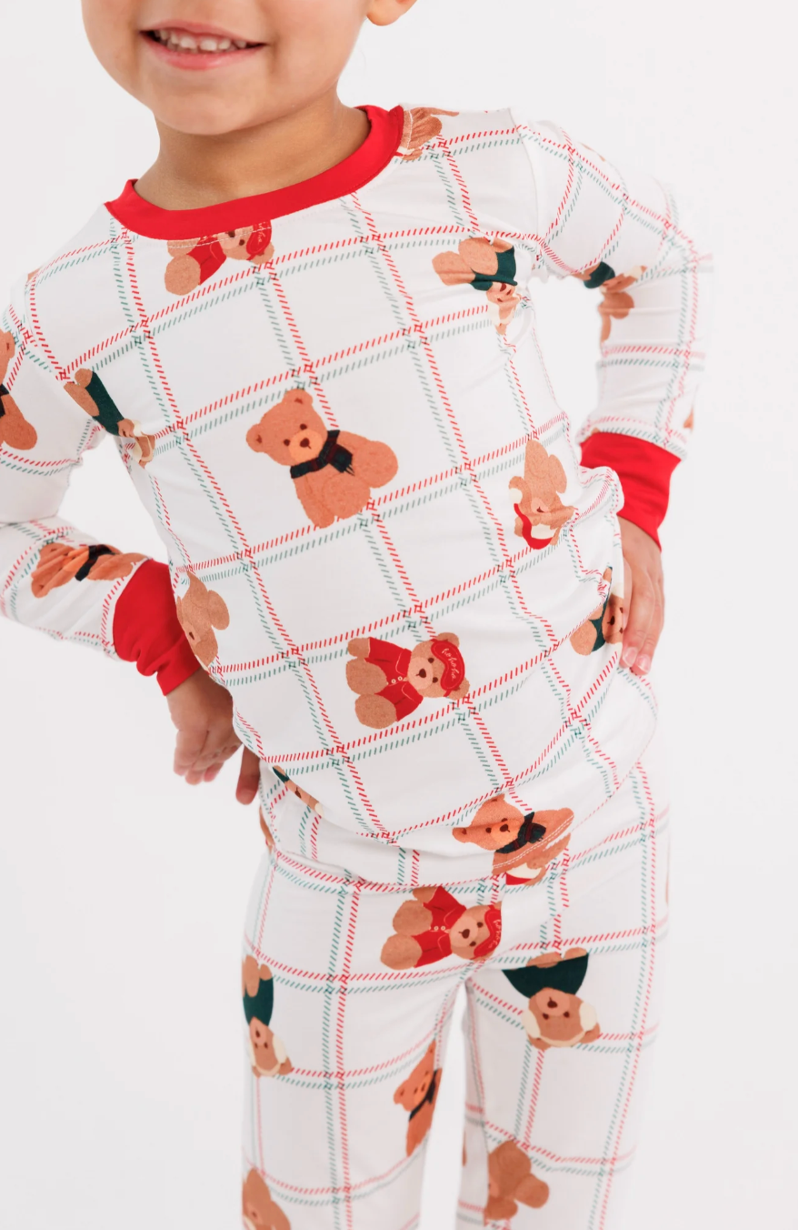 Cozy Christmas Bears Two Piece Set