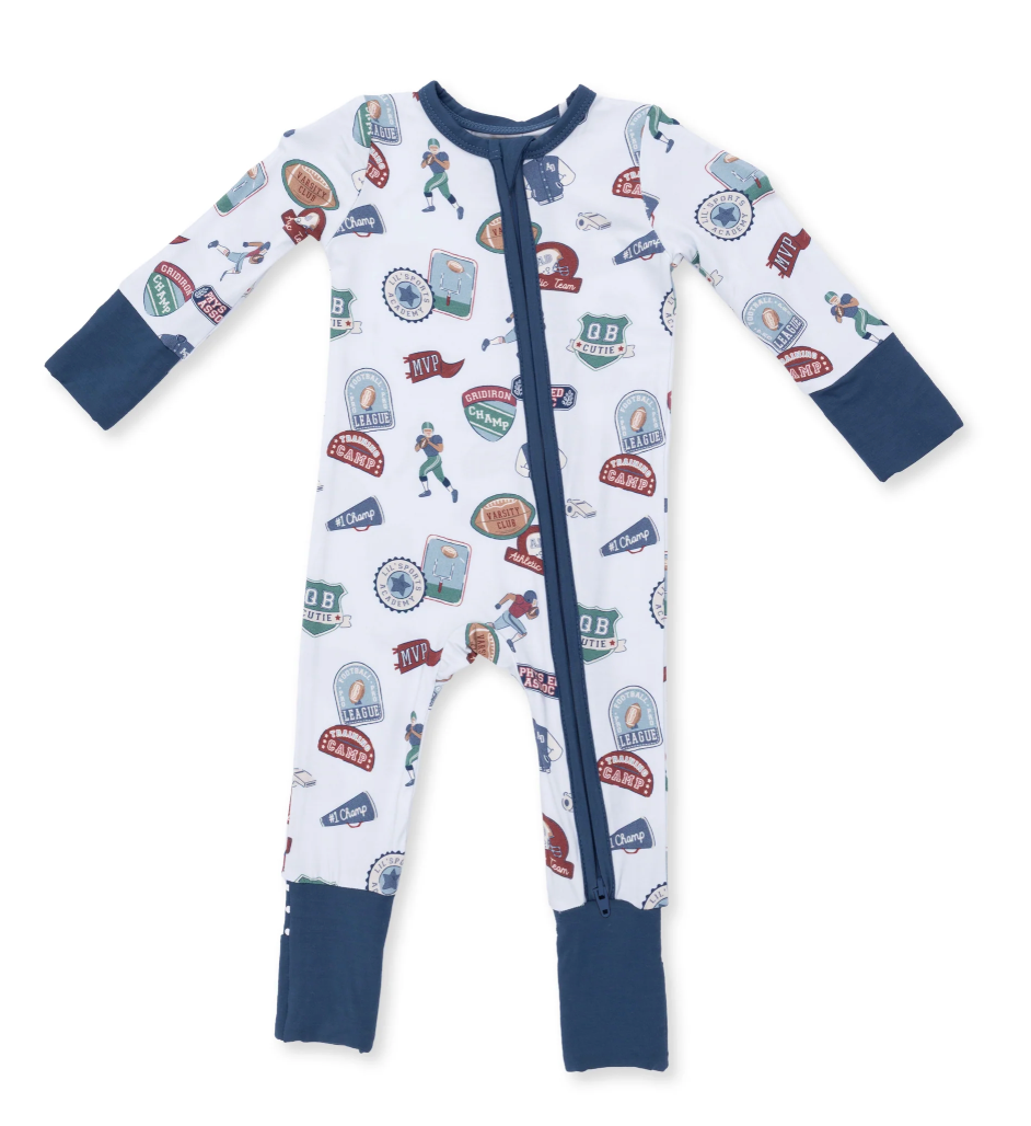 Football Patches Romper
