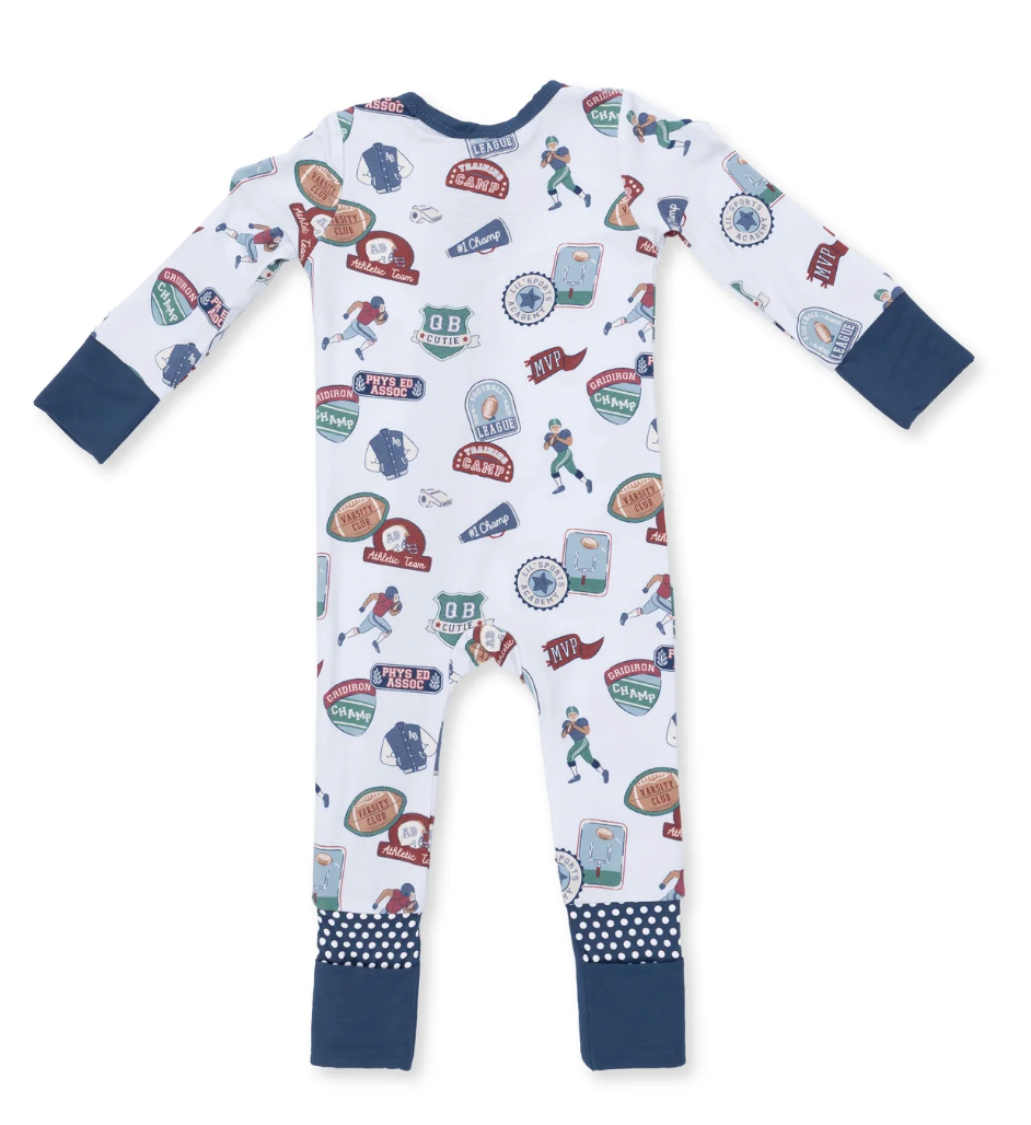 Football Patches Romper
