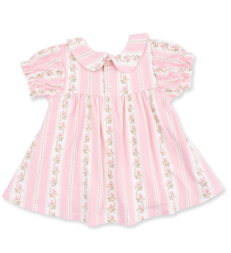 Antoinette Stripe Smocked Dress Set