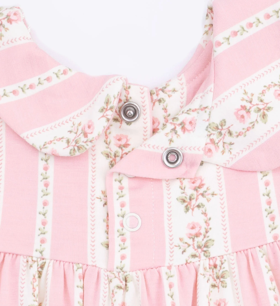 Antoinette Stripe Smocked Dress Set