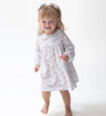 Anna Floral Stripe Dress and Bloomer
