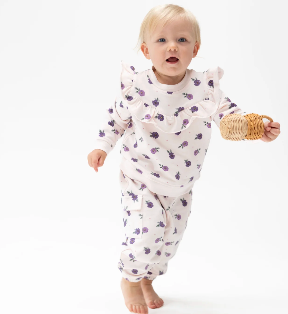 Violetta Floral Cargo Pants