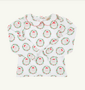 The Beaufort Bonnet Company- North Pole Maude's Peter Pan Collar Shirt