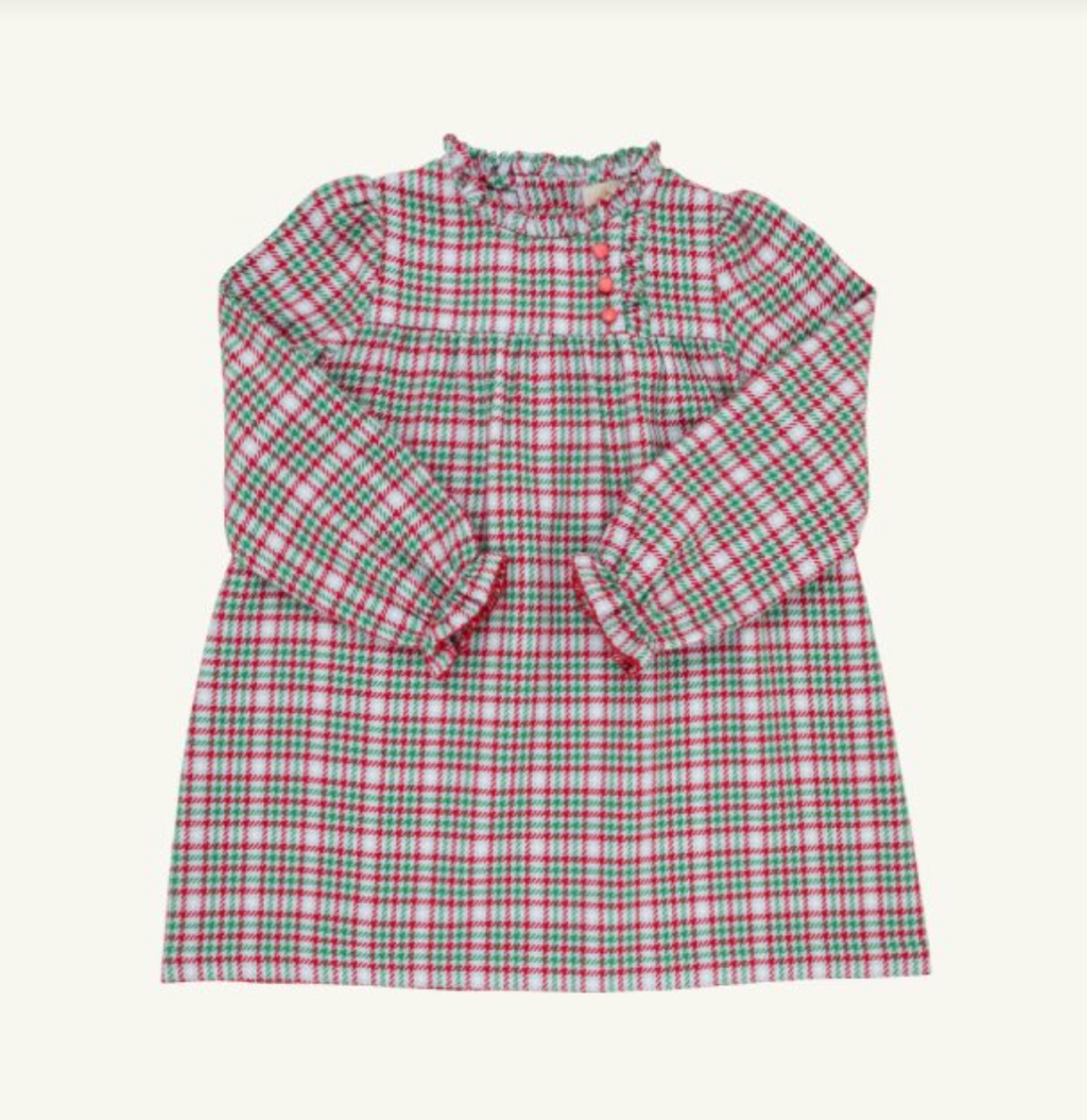 The Beaufort Bonnet Company- Wicker Park Plaid Mary Baker Day Dress