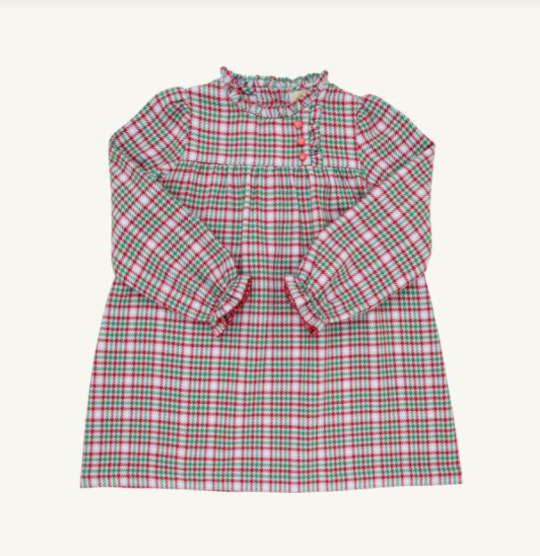 The Beaufort Bonnet Company- Wicker Park Plaid Mary Baker Day Dress