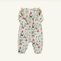 The Beaufort Bonnet Company- 12 Days of Christmas Leigh Ann Angel Sleeve Romper