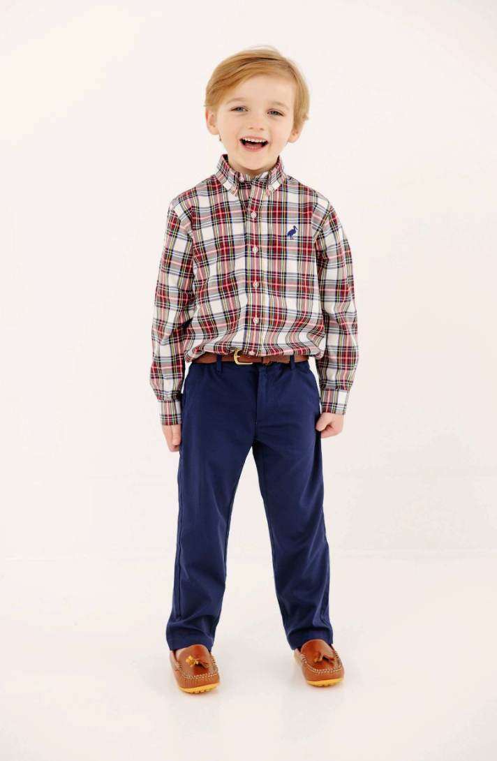 The Beaufort Bonnet Company- Deans List shirt Paris Pike Plaid