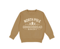 North Pole Gingerbread Christmas Sweatshirt