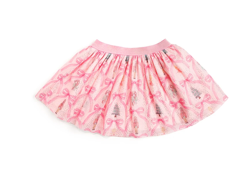 Nutcracker Trellis Christmas Tutu Skirt