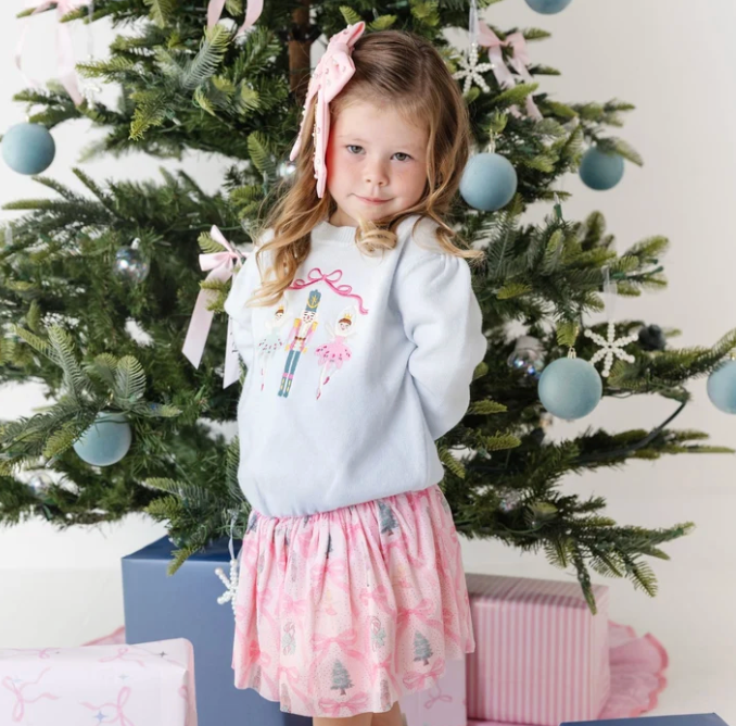 Nutcracker Embroidered Christmas Sweater