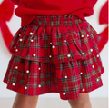 Christmas Tartan Pearl Skirt