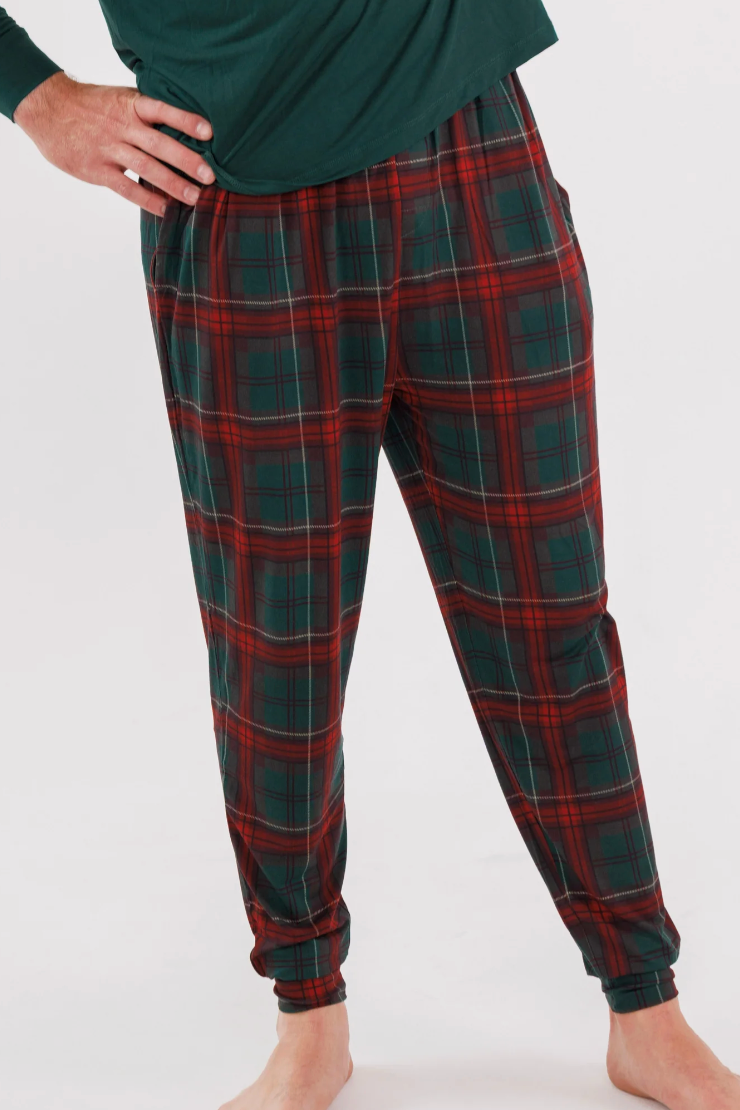 Holiday Heritage Plaid Men's Jogger