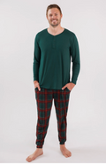Holiday Heritage Plaid Men's Top
