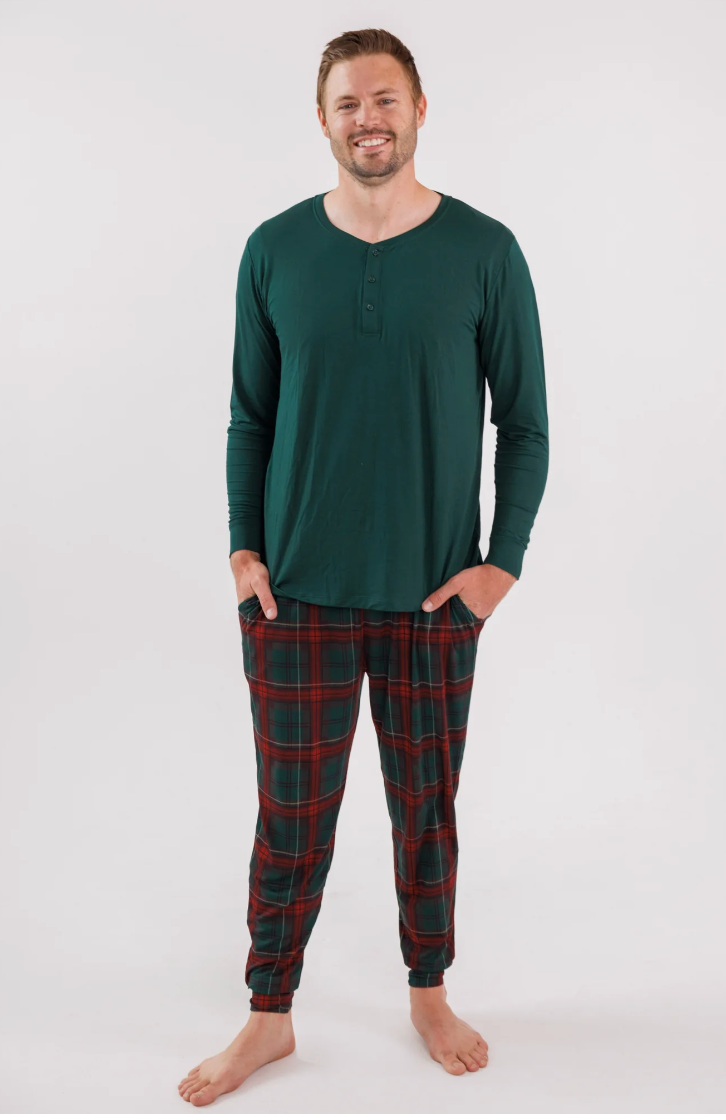 Holiday Heritage Plaid Men's Top