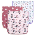 3 Pack Premium Burp Cloths - Minnie Mouse