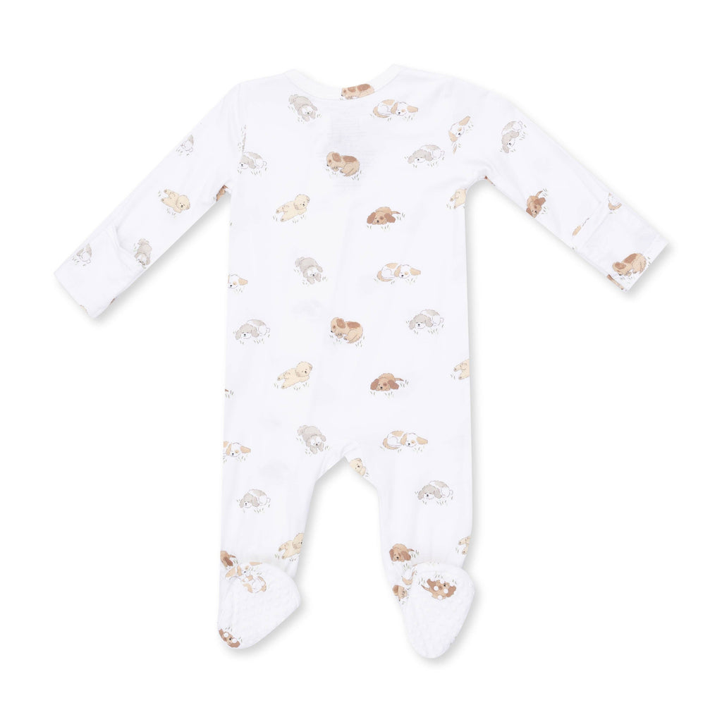 Puppy Snuggle Club - 2 Way Zipper Footie