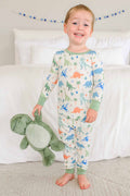 Two-Piece Bamboo Pajama Set | Little Fossil