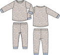 Hazel Floral - Long Sleeve Loungewear Set