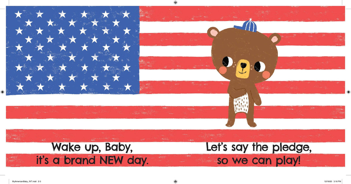 My American Baby (board book)