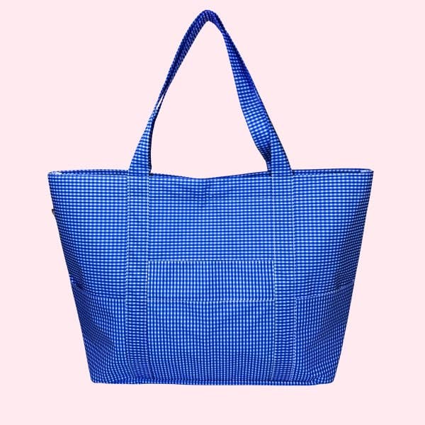 Wipeable Electric Blue Big Mama Tote