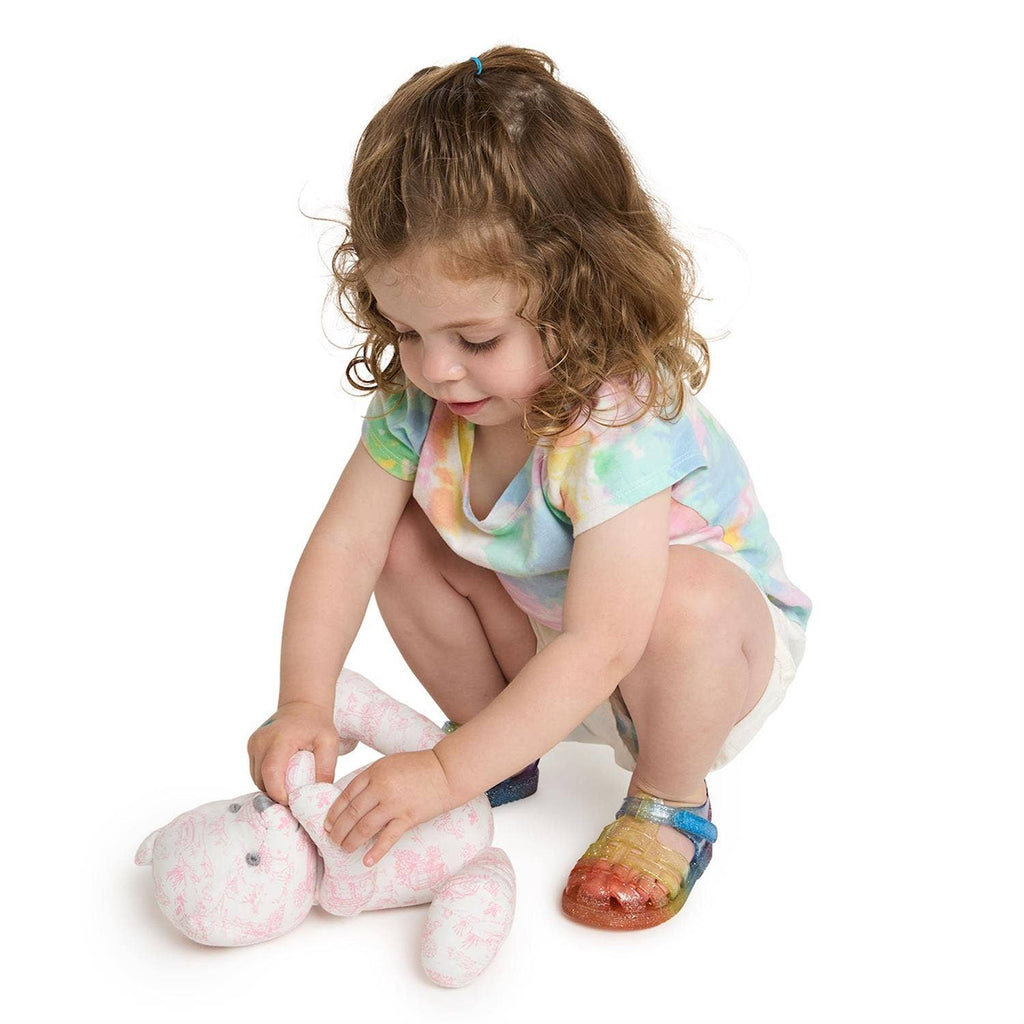 Animal Toile Stuffed Teddy Bear Pattern Assorted 2 Colors