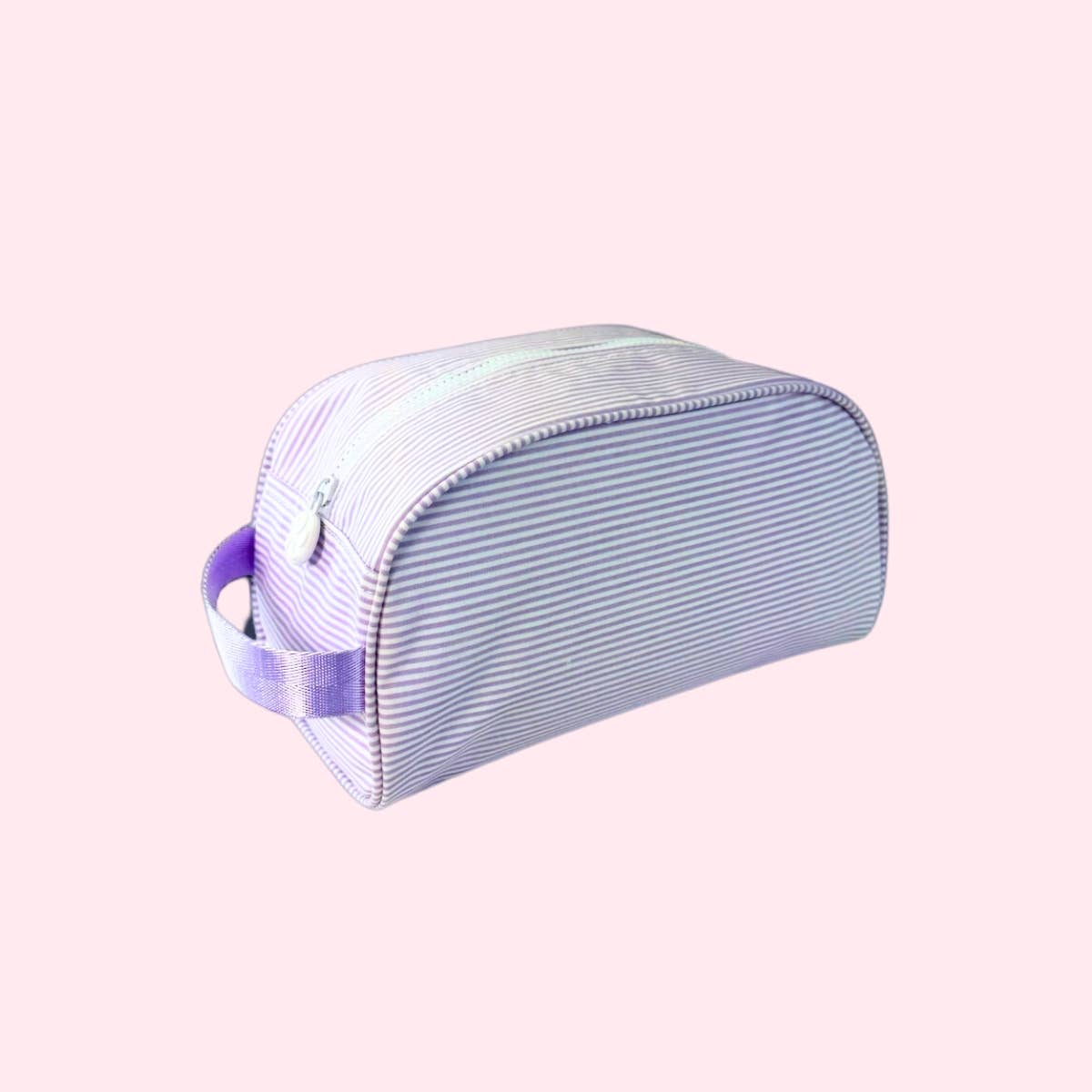 Lilac Preppy Stripe Traveler
