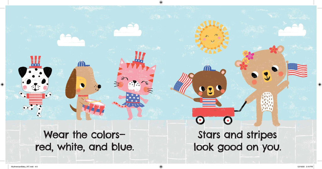 My American Baby (board book)