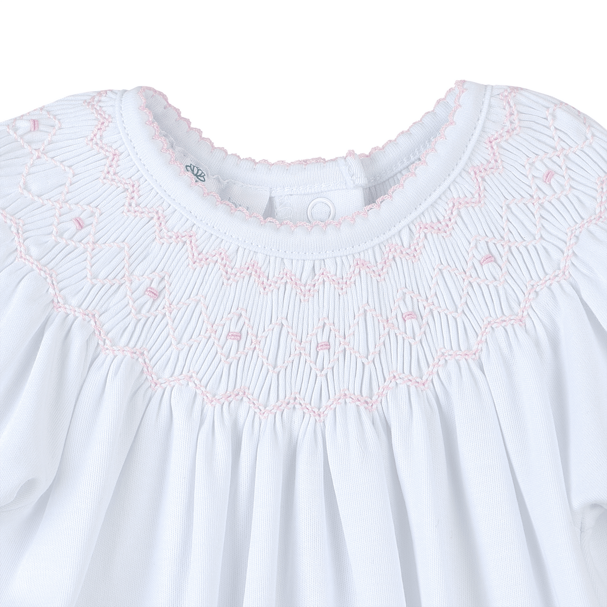 Lizzie's Classics Bishop Long Sleeve Bubble - Pink