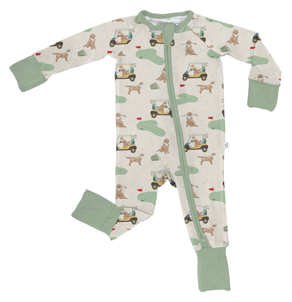Barks & Birdies Convertible Zip Pjs 