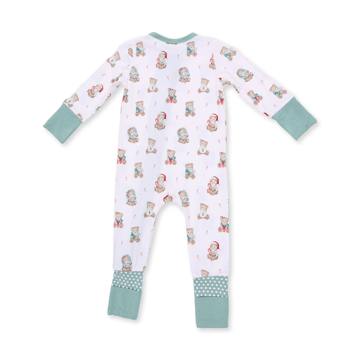 Christmas Teddy Bears Uni - Convertible Romper