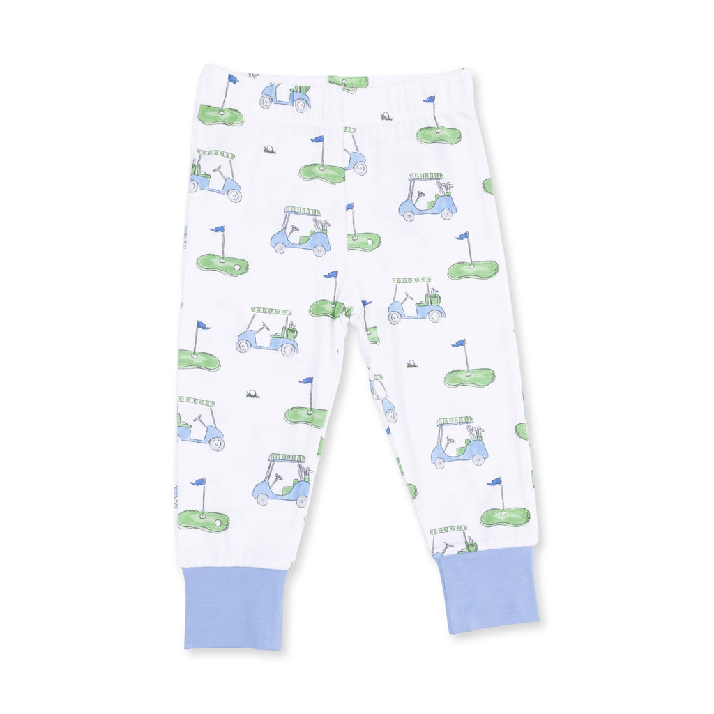 Golf Carts Blue - Short Sleeve Loungewear Set
