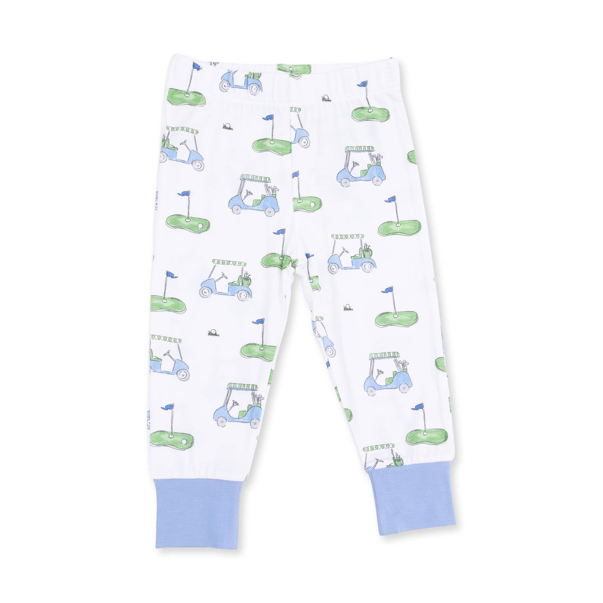 Golf Carts Blue - Short Sleeve Loungewear Set