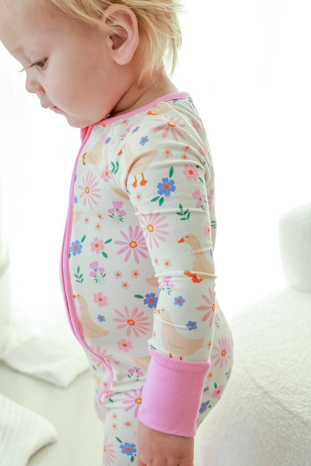 Convertible Bamboo Zip Romper | Loosey Goose
