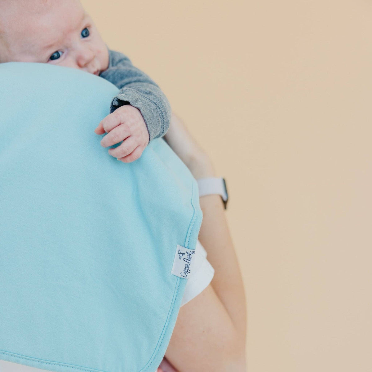 3 Pack Premium Burp Cloths - Bennie