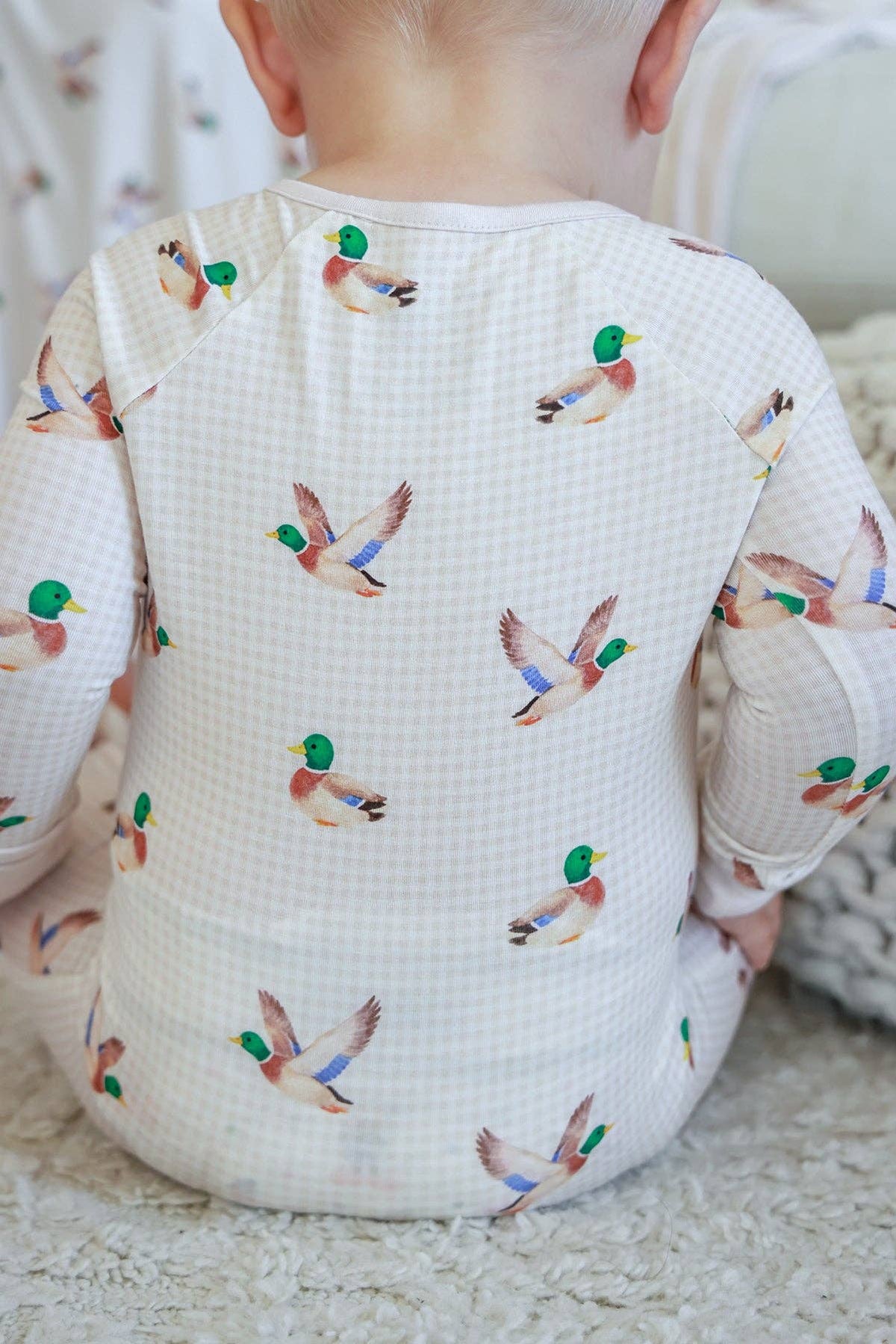 Convertible Bamboo Zip Romper | Little Mallard