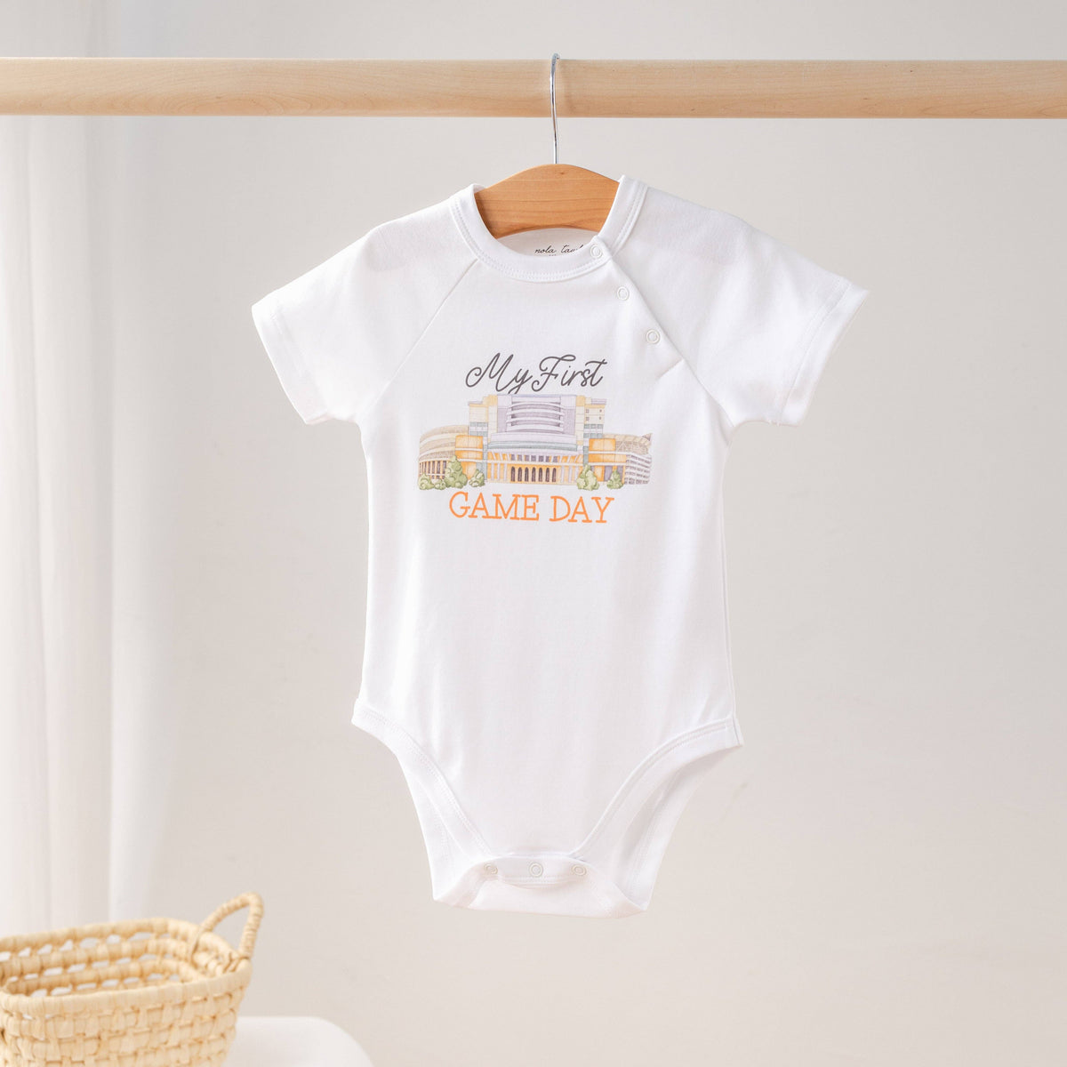 My First Game Day - Tennessee Organic Cotton Onesie