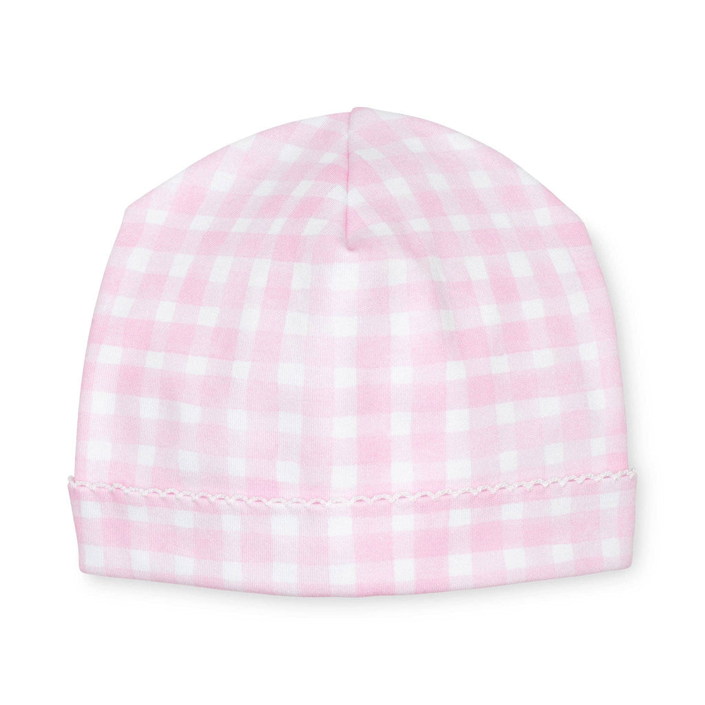 Pink Gingham Hat