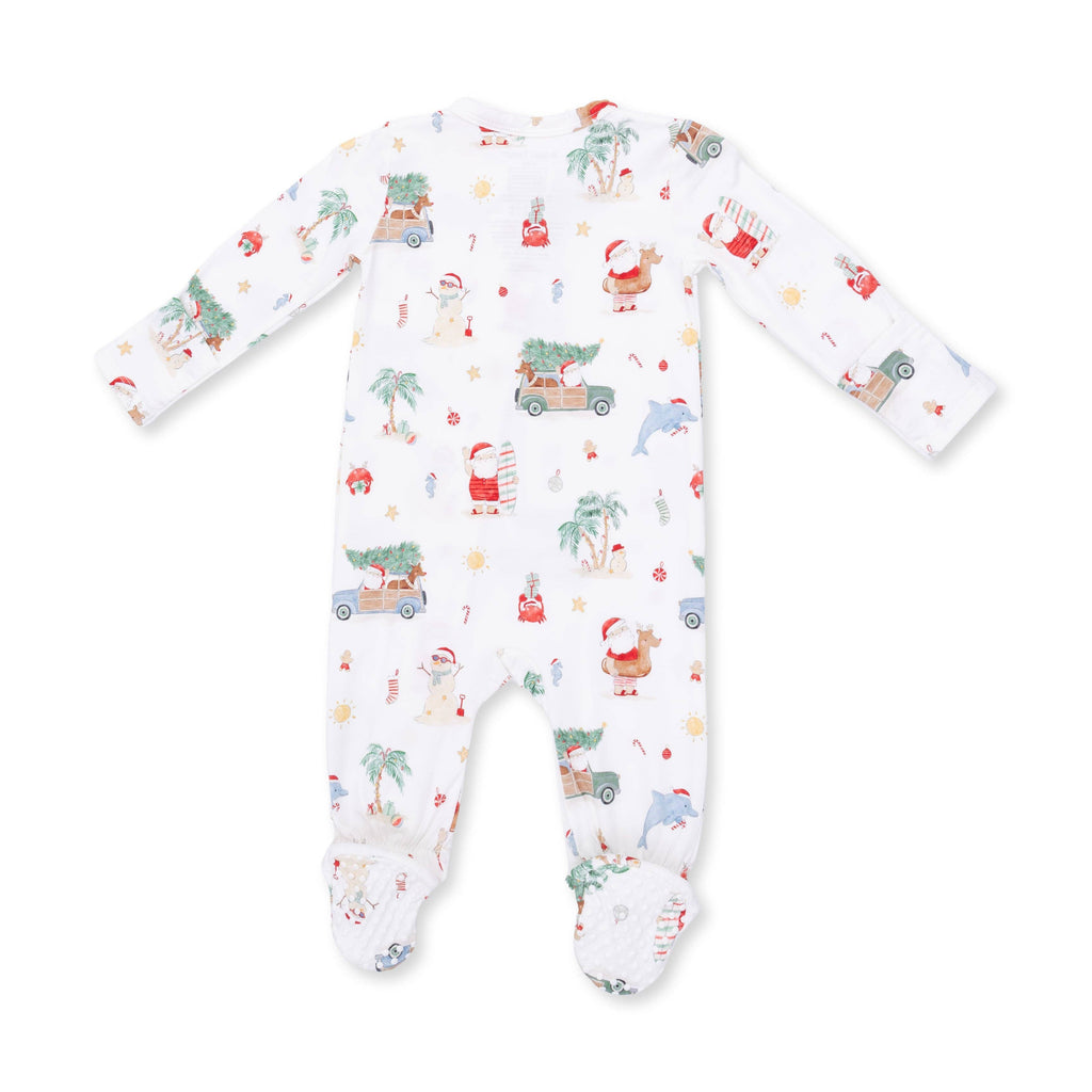 Beach Christmas - 2 Way Zipper Footie
