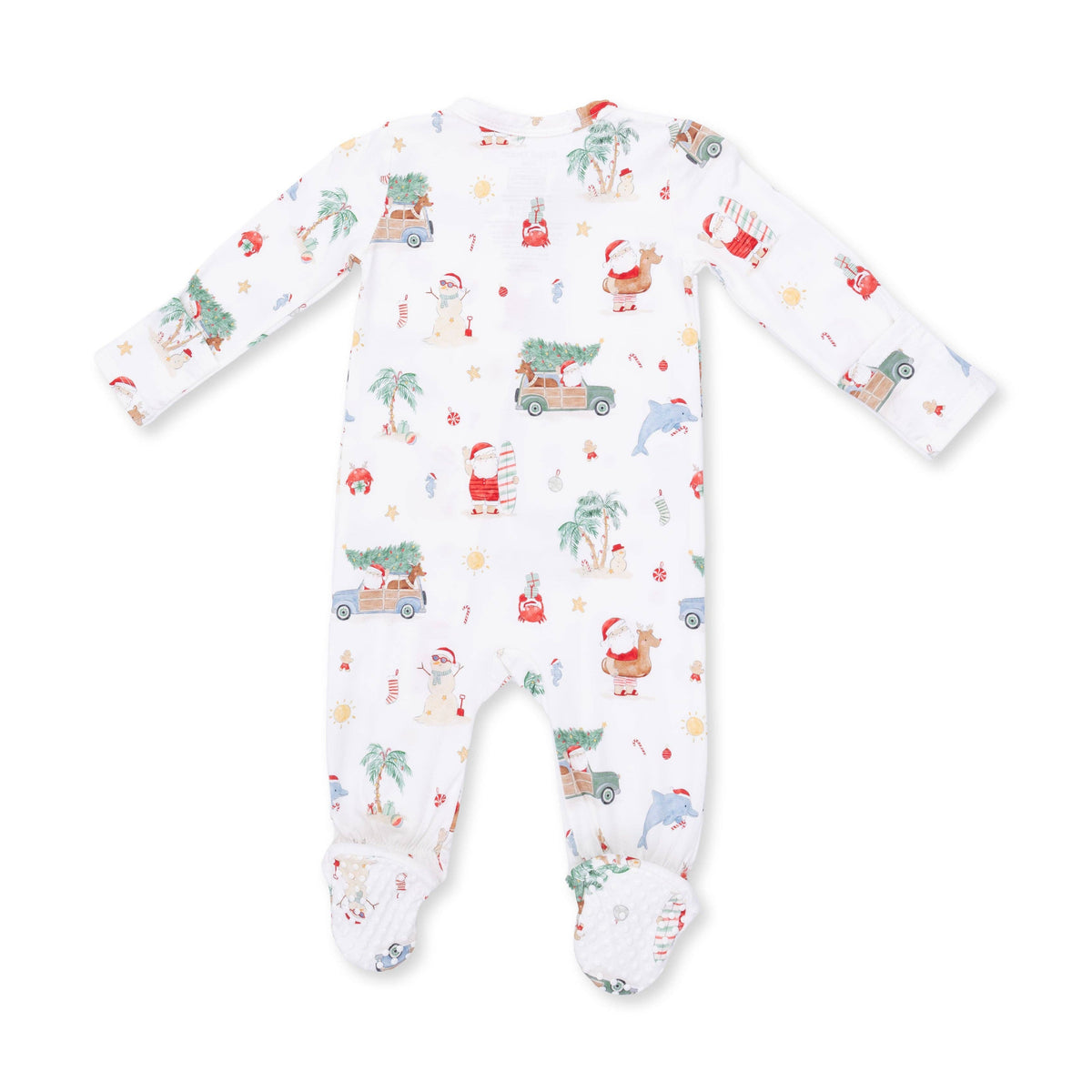 Beach Christmas - 2 Way Zipper Footie