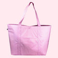 Wipeable Pink Gingham Big Mama Tote
