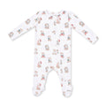 Christmas Teddy Bears Uni - 2 Way Zipper Footie